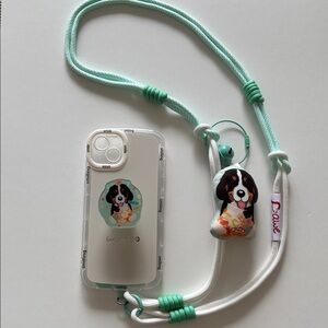 🩵3-in-1 Lanyard Crossbody | Wrist Phone Strap.